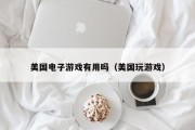 美国电子游戏有用吗（美国玩游戏）